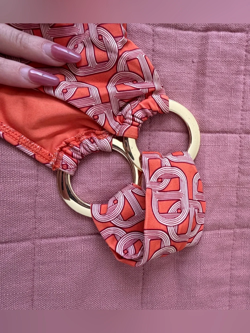 Monday Swimwear Chain Geo Brontë Bikini Bottom